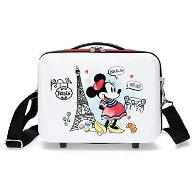 Immagine di Disney Minnie Around the World Zaino portaon carrello Rosso 29x21x15 cms ABS