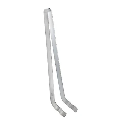 Immagine di RÖSLE Pinze da barbecue, curve, con forza elastica bilanciata e trasmissione precisa della forza, acciaio inox 18/10, lavabili in lavastoviglie