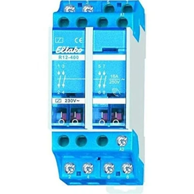 Immagine di Eltako 22200055 Relè di commutazione Tensione nom.: 24 V Corrente commut. max.: 8 A 2 NA 1 pz.