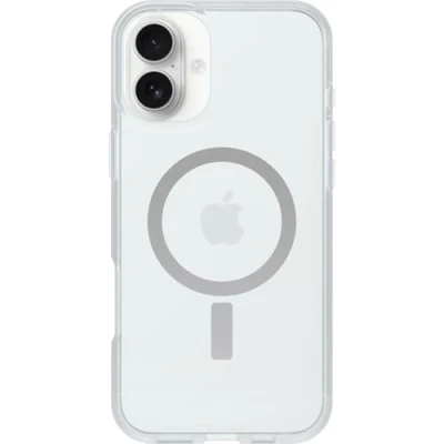 Immagine di Otterbox React Backcover per cellulare Apple iPhone 16 Plus Trasparente Carica induttiva, Compatibile con MagSafe