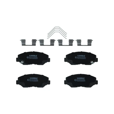 Immagine di KAMOKA JQ1013316 Kit pastiglie freno Assale anteriore con segnalatore acustico usura accessori HONDA: CIVIC 10, CR V 2, 1