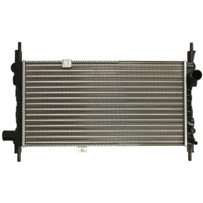 Immagine di NRF 58711 Radiatore motore Alluminio 530 285 34 Alette di raffreddamento montate meccanicamente