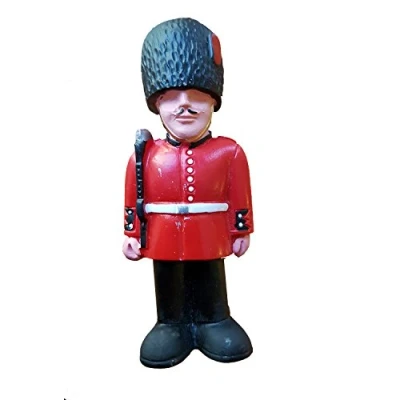 Immagine di Lamberts Royal Guard Calamita da frigorifero con souvenir britannico di Londra, Inghilterra, Regno Unito