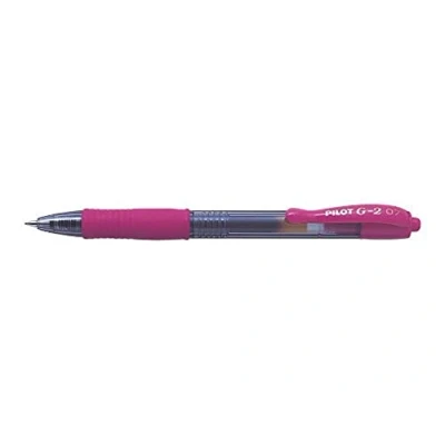 Immagine di Pilot BL G2 7 Set 12 penne G 2 Roller Ball, Colore Rosa