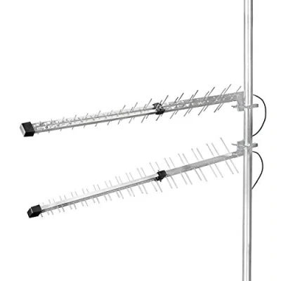 Immagine di Nedis Antenna 5G / 4G 3G All&#039;aperto 698 3800 MHz Guadagno: 15 dB Cavo SMA Collegamento Semplice Amplificatore TV Esterno 0.30 m Argento
