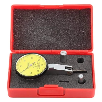Immagine di Indicatore del quadrante di 38 mm precisione misuratore misura a leva in acciaio al tungsteno
