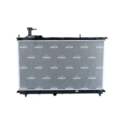 Immagine di NRF 550213 Radiatore motore Alluminio 650 374 27 Alette di raffreddamento saldate