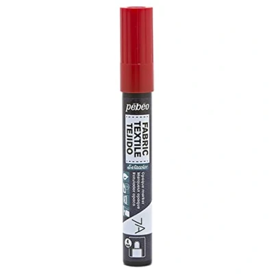 Immagine di Pébéo 804404 7 A marcatore opaco punta rotonda 4 mm rosso