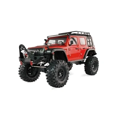 Immagine di Amewi 22652 AMXRock Crawler 4WD 1:10 ARTR rosso metallizzato