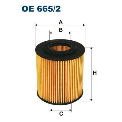 Immagine di FILTRON OE 665/2 filtro olio Cartuccia MAZDA: 3 Hatchback, 6 SW, CX 7