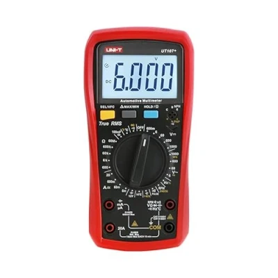 Immagine di UNI T UT107+ Automobile Multimeter High Precision True RMS Automatic Range Actual Value Digital Multimeter.