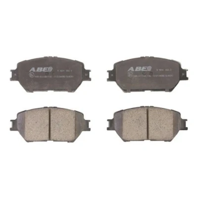 Immagine di ABE C12104ABE Kit pastiglie freno Assale anteriore Non predisposto per contatto segnalazione usura LEXUS: IS 3
