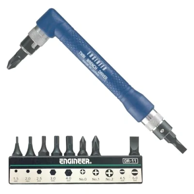 Immagine di Doppio doppia chiave cacciavite (driver) con punte, di qualità giapponese. Engineer DR 07
