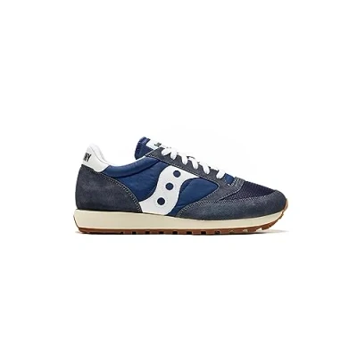 Immagine di Saucony JAZZ Vintage Sneakers basse, Uomo, Taglia: 43, Navy/dark grey Pelle e tessuto
