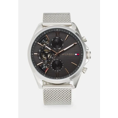 Immagine di Tommy Hilfiger Baker Cronografo, Uomo, Taglia: One Size, Grey