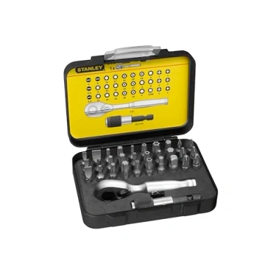 Immagine di STANLEY 1 13 904 Kit inserti 32 parti incl. Mini cricchetto