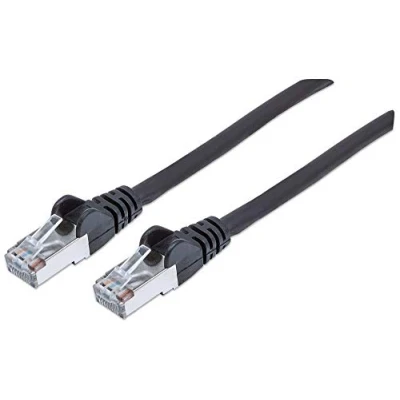 Immagine di Intellinet 5m Cat6 S/FTP cavo di rete Nero (S STP) 735568