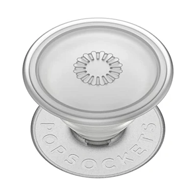 Immagine di PopSockets: PopGrip Plant Supporto e Impugnatura Estensibile Realizzati con Materiali a Base Vegetale un Top Intercambiabile per Smartphone Tablet Faded Stone