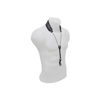 Immagine di BG Cordoncino in cuoio per sassofono moschettone, Standard
