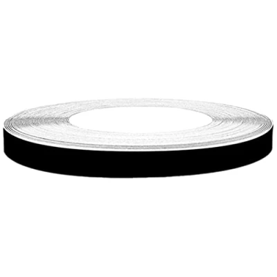 Immagine di 4R Quattroerre.it 10301 Wheel Trim Strisce Adesive Rifrangenti per Cerchi Auto, Nero, 5 mm x 6 mt