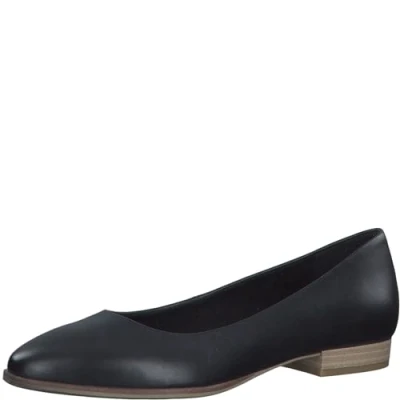 Immagine di MARCO TOZZI Ballerine Donna in Pelle con Tacco a Blocco, Nero (Schwarz), 38 EU