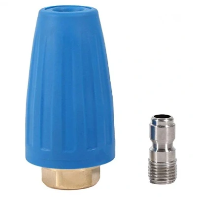 Immagine di 3000 psi Rotante Spray Turbo ugello in Ottone e Struttura Acciaio INOX per Idropulitrice ad Alta Pressione Pulitore Pistola di 1/10,2 cm Quick Connect