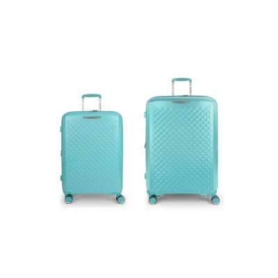 Immagine di Gabol Queens 4 Rollen SET MIT DEHN Trolley, Taglia: One Size, Verde menta