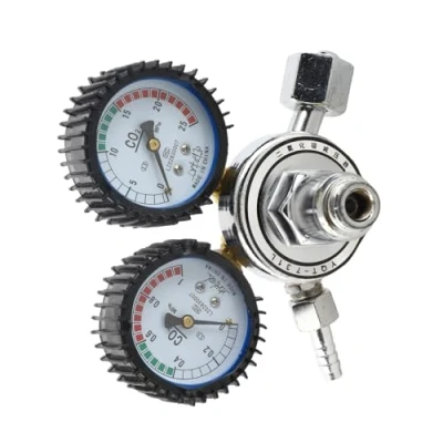 Immagine di TOPINCN Riduttore di Pressione CO2, Regolatore della bombola del gas Birra per Saldatura Filettatura bocca G5/8 (22,8mm)