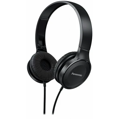 Immagine di Panasonic RP HF100E K Cuffie a Padiglione, Stereo, 10 23000 Hz, 1000 mW, 103 dB, 26 Ω, Nero