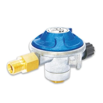 Immagine di Tepro Regolatore di Pressione per Cartuccia Gas a Vite con Filettatura Universale Regolazione della Barbecue Gas, Dimensioni ca. 11,5 x 8 6,5 cm
