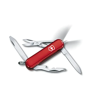 Immagine di Victorinox Midnite Manager 0.6366 Coltellino svizzero con luce LED Numero funzioni 10 Rosso