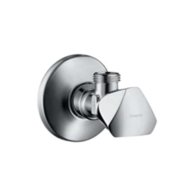 Immagine di hansgrohe Valvola Angolare E Uscita Acqua G 3/8, Cromo, 13902000