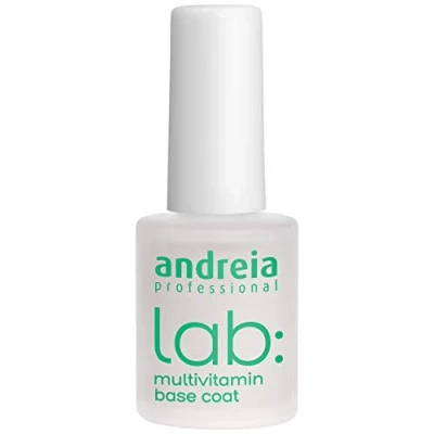Immagine di Andreia Professional Multivitamin Base Coat Trattamenti per unghie LAB prevenire rotture, scheggiature o Cura quotidiana delle arricchita con vitamine 10,5 ml