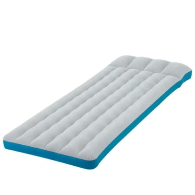 Immagine di Intex 67998 Materasso Gonfiabile Camping, Laminato, Grigio e Azzurro, 72x189x20 cm