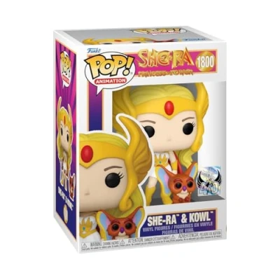Immagine di Funko POP! &amp; Buddy: She Ra With Kowl Masters Of The Universe I Dominatori Dell&#039;universo Figura in Vinile da Collezione Idea Regalo Merchandising Ufficiale TV Fans