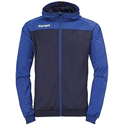 Immagine di Kempa Prime Multi Jacket, Giacca da Pallamano con Cappuccio Uomo, Azul Marino/Azul Royal, L