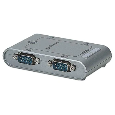 Immagine di Manhattan USB 2.0 Adattatore [4x Spina SUB D a 9 poli 1x Presa B 2.0] 151047