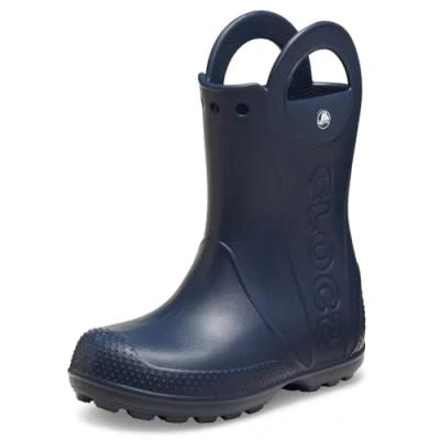 Immagine di Crocs Handle IT Rain Boot Scarpe da Barca, Navy Blue, 20/21 EU