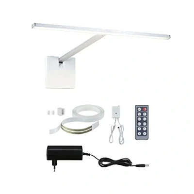 Immagine di Paulmann Xana SET 95577 Lampada LED per quadri e librerie 5.5 W (monocolore) Alluminio (spazzolato)