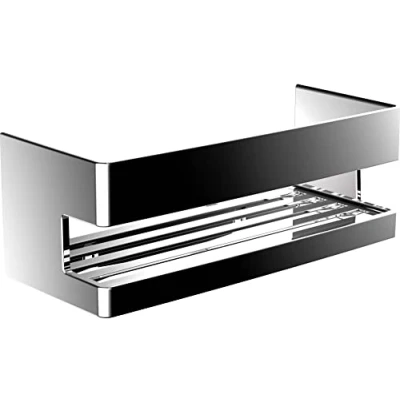 Immagine di Emco System2 Cestino in spugna da forare, metallo di alta qualità, per doccia, utensili bagno, cromato