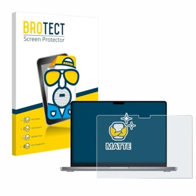 Immagine di brotect Pellicola Protettiva Opaca per Apple MacBook Pro 14&quot; 2021 Anti Riflesso