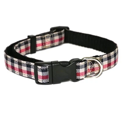 Immagine di Rosewod Collare per cani a quadretti, 45,7 71,1 cm, colore: Rosso