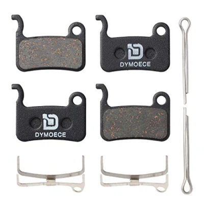 Immagine di Dymoece 2 paia di pastiglie freno per bicicletta, adatte freni a disco Shimano Deore XT XTR LX SLX Hone Alfine Saint