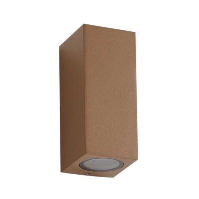 Immagine di Lucande applique da esterno Xava, up/down, bronzo, a 2 luci, GU10