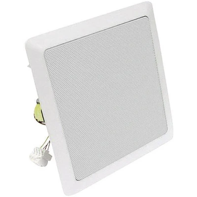 Immagine di Visaton DL 18/2 SQ 8 Ohm/100 V Altoparlante da soffitto 60 W 100 Bianco 1 pz.