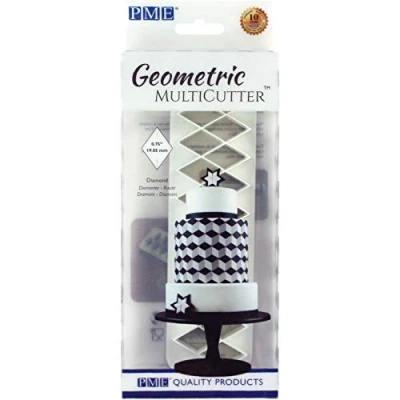 Immagine di PME GMC131 Multicutter per Torte, Bianco, S