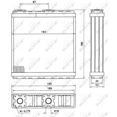 Immagine di NRF 52098 Radiatore Riscaldamento