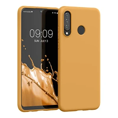 Immagine di kwmobile Custodia Compatibile con Huawei P30 Lite Cover Back Case per Smartphone in Silicone TPU Protezione Gommata calendula