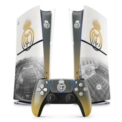 Immagine di adesivo per PS 5, 5 Foot, console e controller, Digital Slim Edition, Skin Madrid (1 controller)