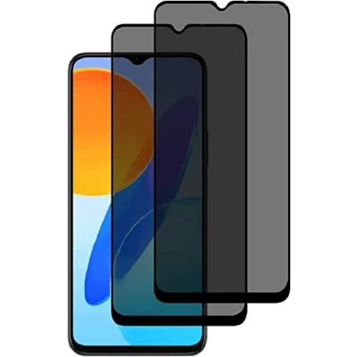 Immagine di Hkess 2 Pezzi Anti Spy Pellicola Protettiva in Vetro Temperato per Vivo Y21S/Y21/Y33S, Copertura Completa Privacy Protezione Schermo, Spia Durezza 9H Film